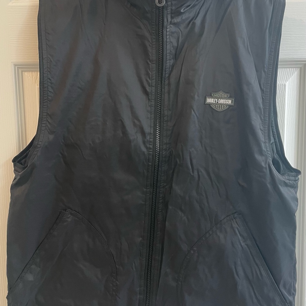 Harley-Davidson Heated Black Vest Men’s M - Women's L/XL